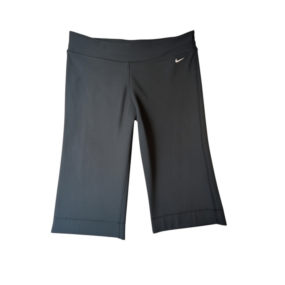 Nike Dri-FIT Black Cropped Athletic Pants Womens XL Yoga Gym Leggings